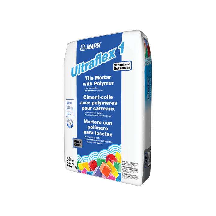 MAPEI UltraFlex 1 50-lb Gray Powder Thinset Mortar