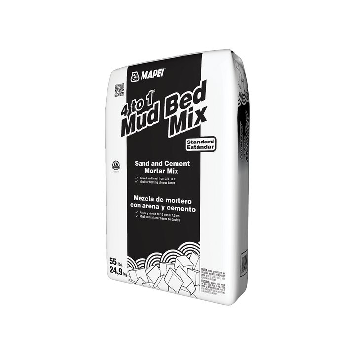 MAPEI 4-to-1 Mud Bed Mix, 55-lb Sand & Cement Mortar