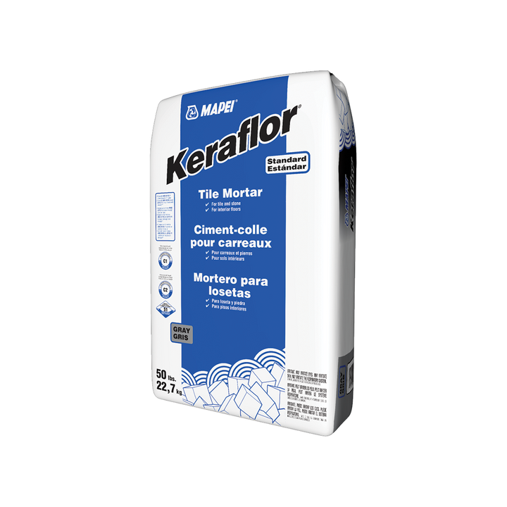 MAPEI Keraflor White Floor Tile Thin-Set Mortar, 50 lb
