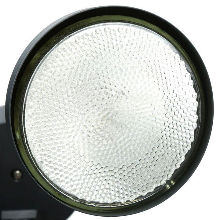 Defiant 180 Degree Black Motion-Sensing Outdoor Security Light