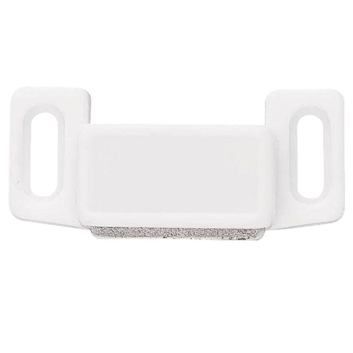 2 in. White Economy Magnetic Door Catch with Strike (10-Pack)