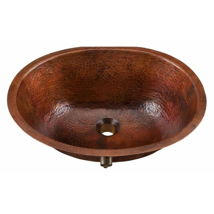 SINKOLOGY Freud Undermount 19 in. All-In-One Bathroom Sink with Pfister Centerset Bronze Faucet and Drain
