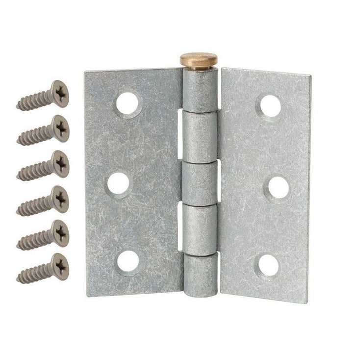 3-1/2 in. Galvanized Broad Utility Hinge