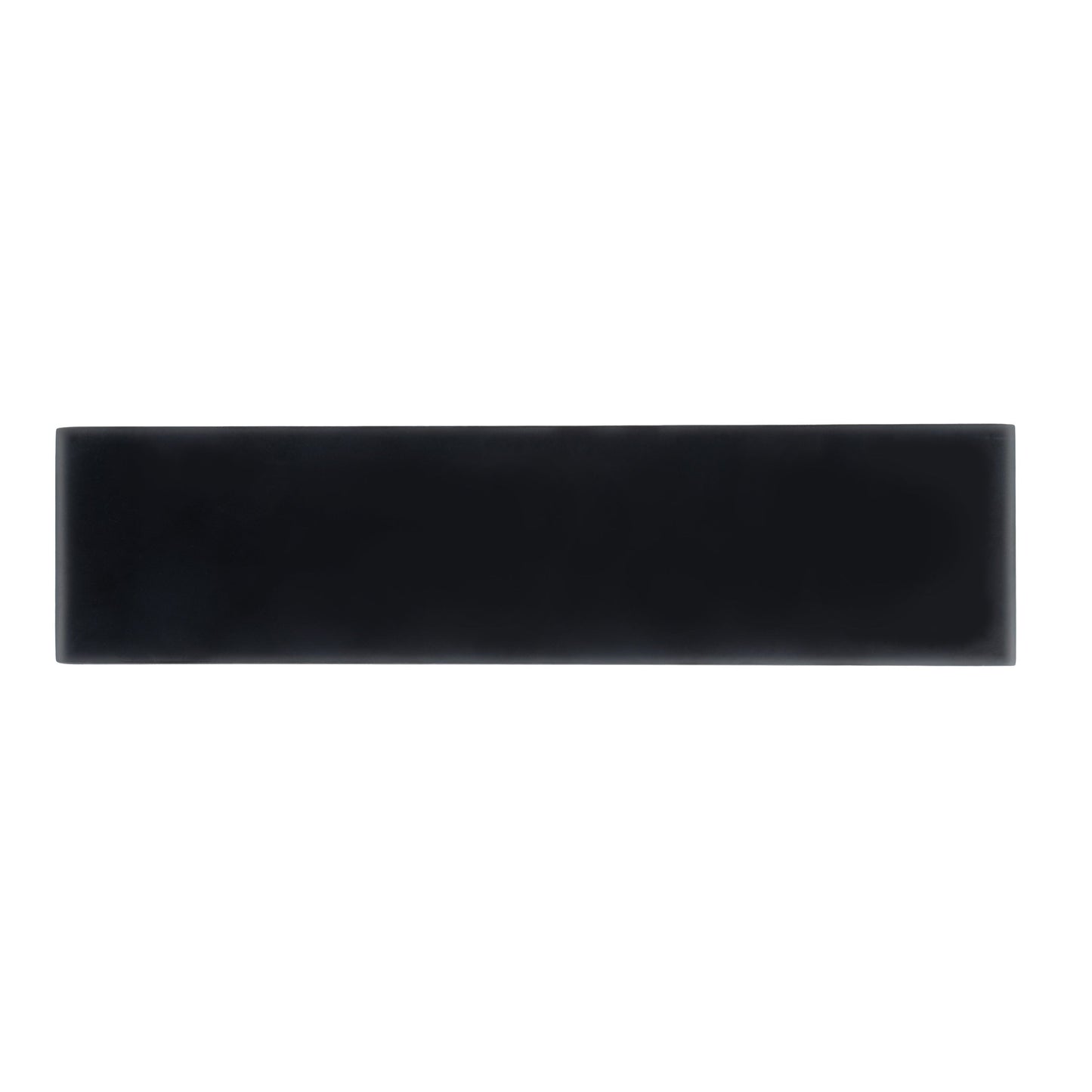 Apollo Tile Colorway Black 3-in x 12-in Matte Glass Brick look Wall Tile product image