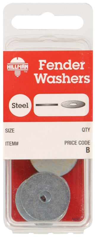 Hillman Zinc-Plated Steel No. 8 mm Fender Washer, 6-Pack