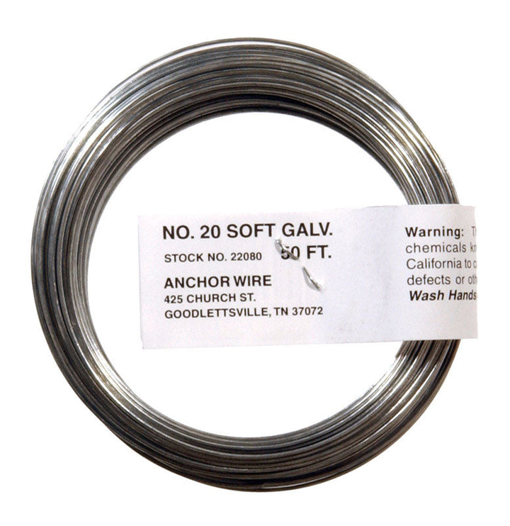 Hillman 3.5 in. Diameter x 50 ft. Galvanized Steel 20-Gauge Stove Pipe Wire