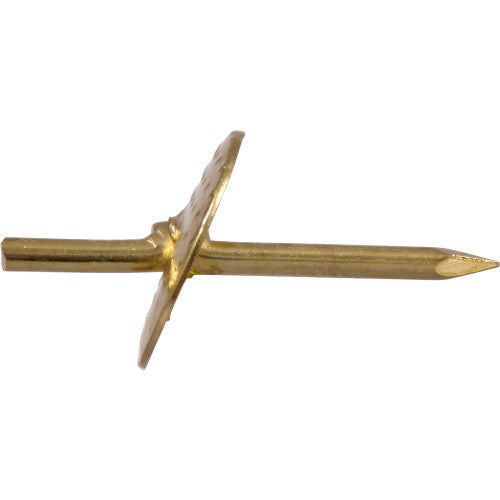 Hillman Brass-Plated Quick Hangers, 60 lb Capacity, 3-Pack