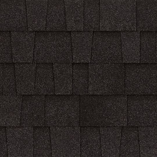 PABCO Premier Professional Laminated Fiberglass Shingles with Algae Defender, Antique Black, 40 in L x 13-1/4 in W, 5-5/8 in Exposure