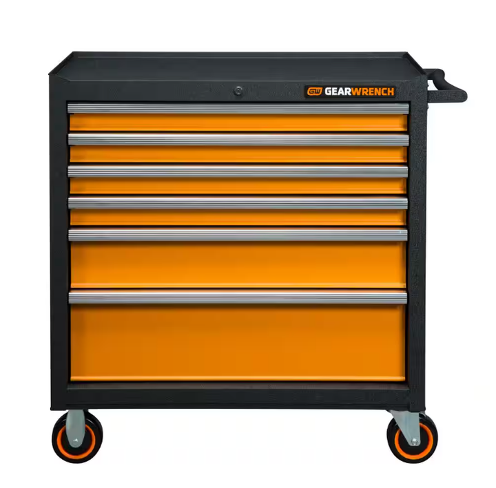 36 in. 6-Drawer GSX Series Rolling Tool Cabinet