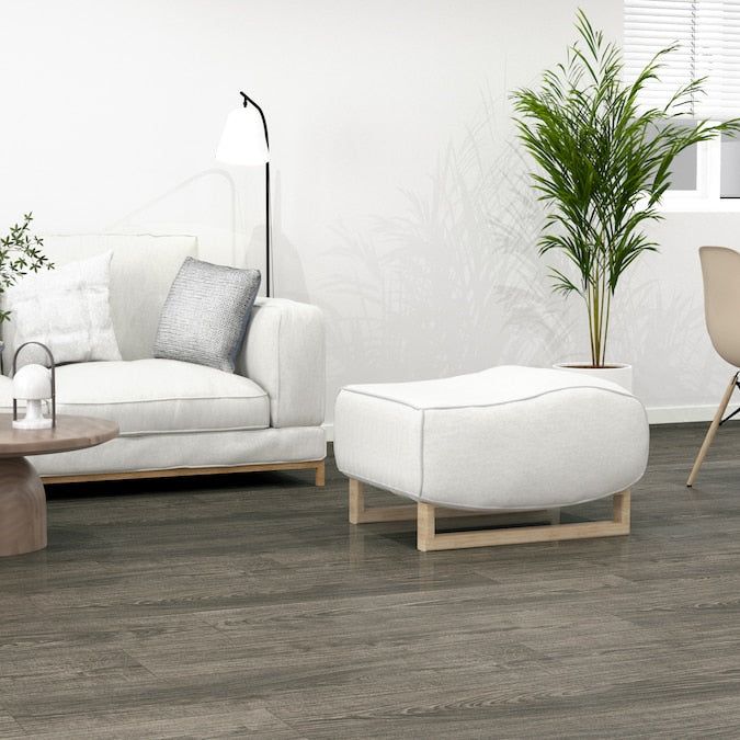 STAINMASTER Shadow Pond Oak 10-mm T x 7-1/2-in W x 50-in L Waterproof Wood Plank Laminate Flooring (21.06-sq ft / Carton)