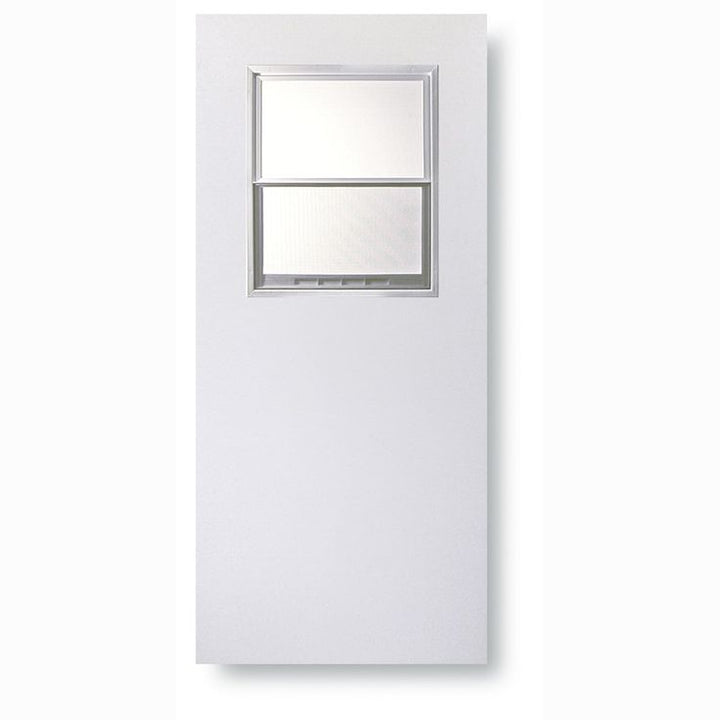 RELIABILT 32x80 Wood Half Lite Primed Slab Front Door