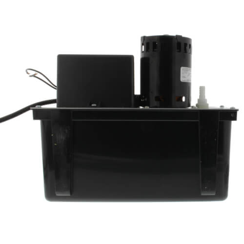 Little Giant 553201 condensate pump - side view (Voltage: 115V; Horse Power: 1/18)