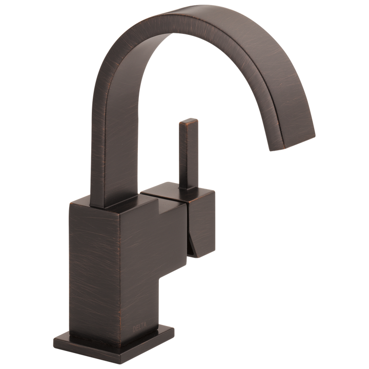 Delta Vero Venetian Bronze Single Hole 1-Handle Bathroom Faucet, Model 553LF-RB