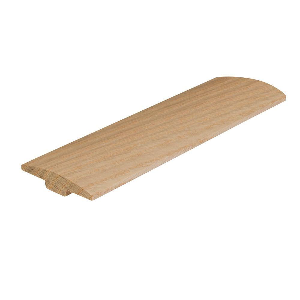 Solid Hardwood Unfinished 0.28 in. T x 2 in. W x 78 in. L T-Molding - Super Arbor