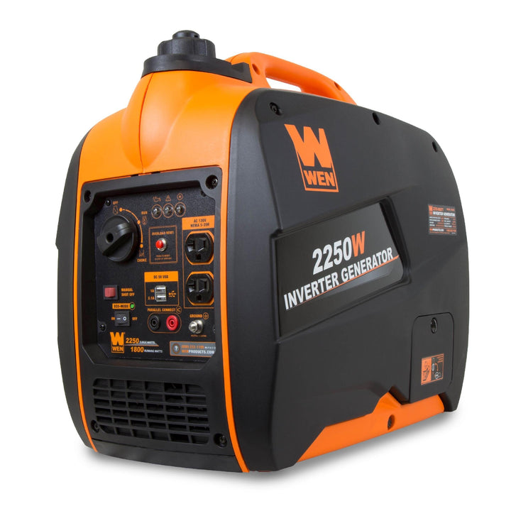 WEN Super Quiet 2250-Watt Gas-Powered Portable Inverter Generator with Fuel Shut-Off