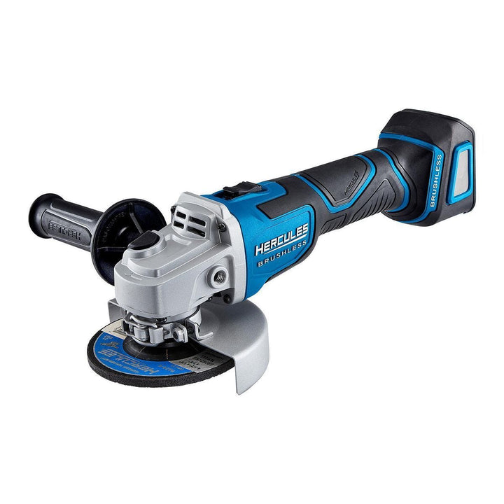HERCULES 20V Brushless Cordless 4-1/2 in. / 5 in. Slide Switch Angle Grinder - Tool Only