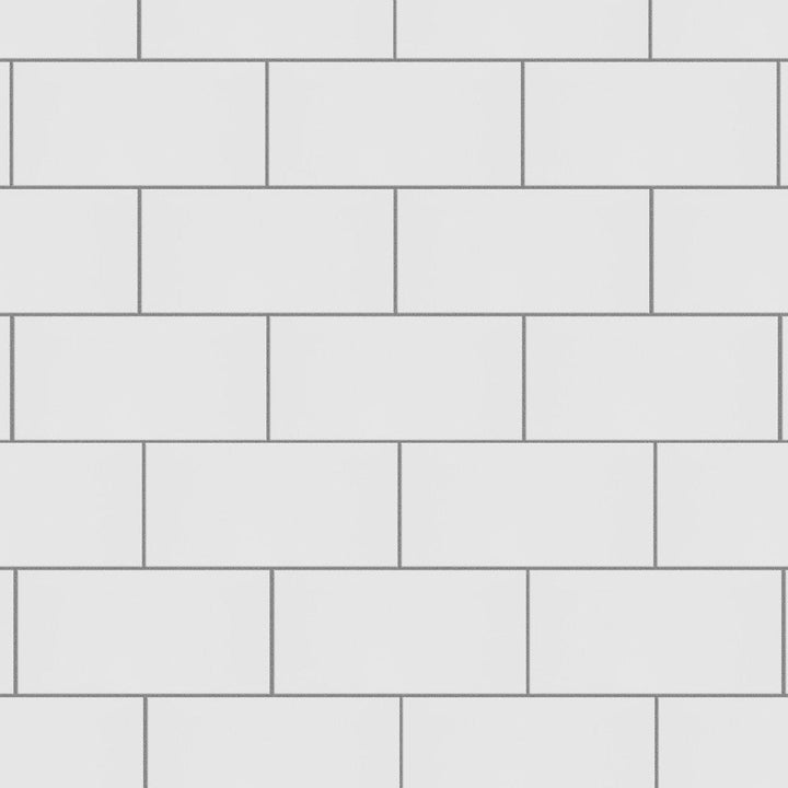 Merola Tile Crown Heights 3 in. x 6 in. Glossy White Ceramic Wall Tile (6.03 sq. ft. / Case)