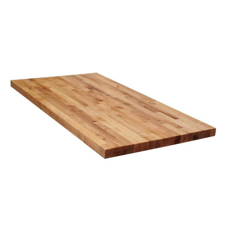 The Baltic Butcher Block 4-ft Natural Straight Butcher Block Birch Kitchen Countertop