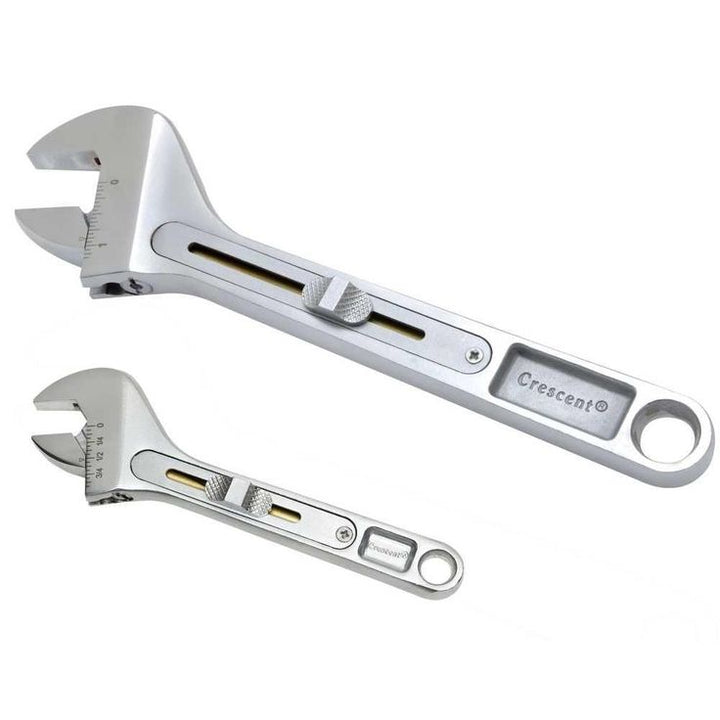 6 in. and 10 in. Rapid Slide Adjustable Wrench Set (2-Piece)