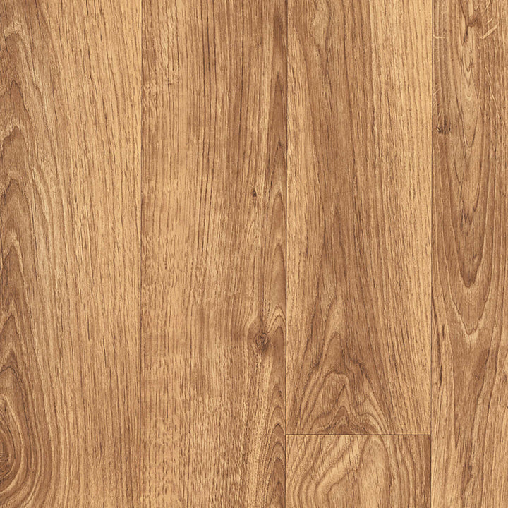 Congoleum (Sample) AirStep Plus Woodland Chestnut Waterproof Wood Look Glue-Down Sheet Vinyl