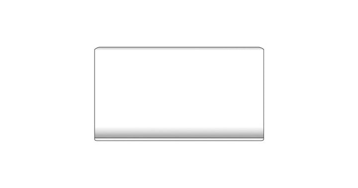Emser Vogue White Cove Base Matte 5.98 in. x 7.83 in. Ceramic Wall Tile (0.33 sq. ft.)
