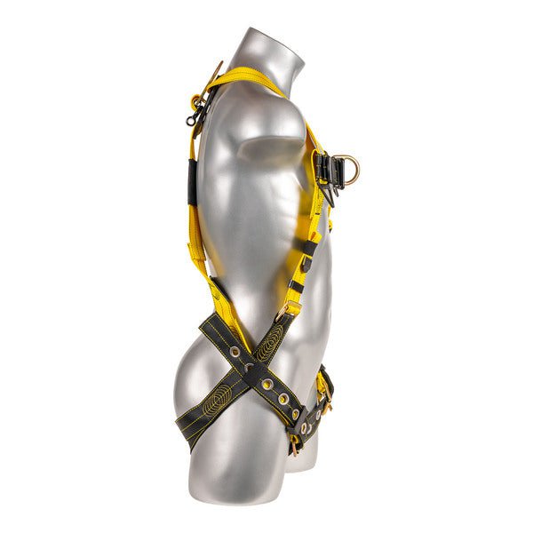Kapture 5 Point Element Full Body Harness - 2 D-Rings QC Chest - Tongue Buckle Legs - Revolta Oil & Water Rep Webbing - All Sizes image 5