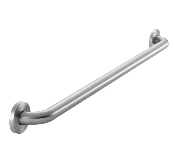 Glacier Bay 36 in. L x 3.1 in. ADA Compliant Grab Bar in Brushed Stainless Steel