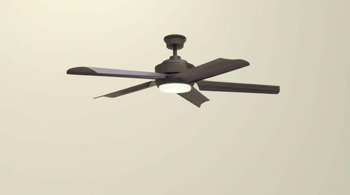 Home Decorators Collection Hansfield 56-inch LED Outdoor Ceiling Fan with Remote Control