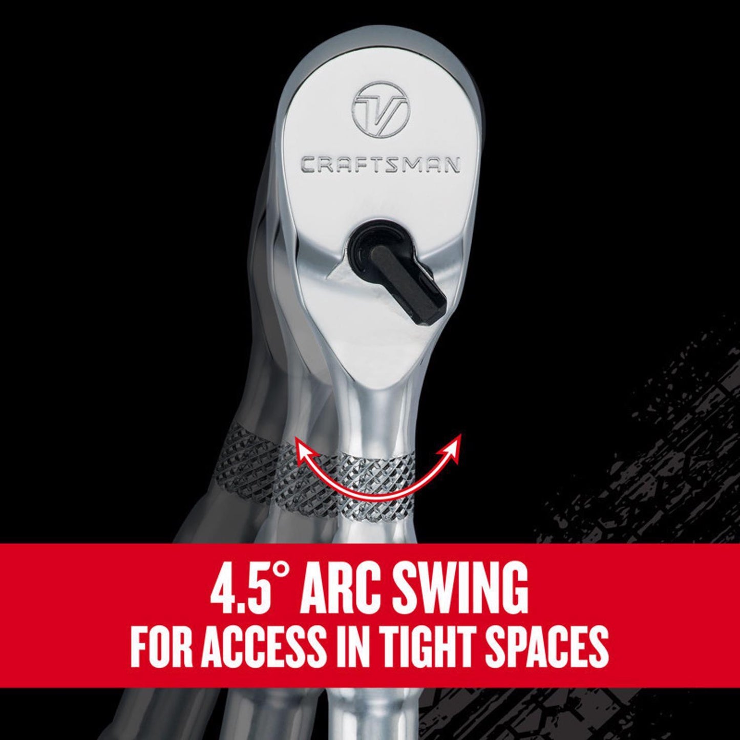 Craftsman V-Series 1/4 in. Drive Ratchet with 80 Teeth