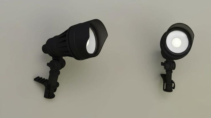 Hampton Bay Millennium Black Adjustable LED Landscape Flood Light (4-Pack)
