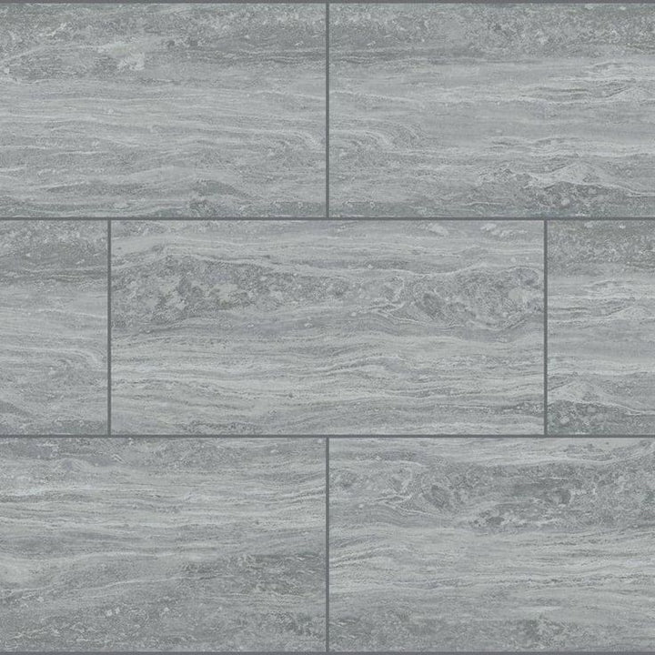 Pawnee Cove Travertine 22 MIL x 18.5 in. W x 37 in. L Click Lock Waterproof Vinyl Tile Flooring (19.1 sq. ft./case)