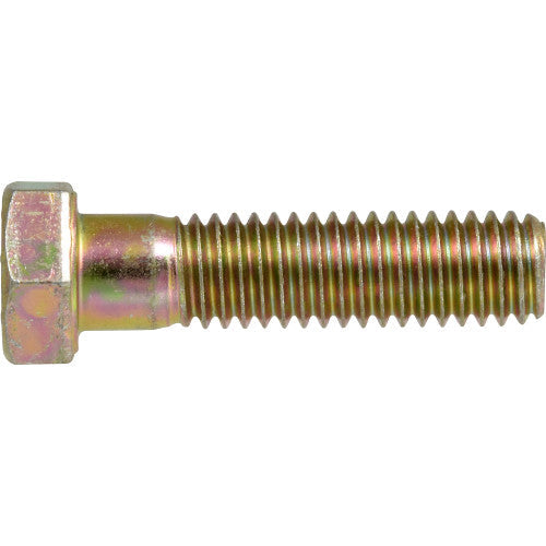 Hillman 1/2 in. Diameter x 5 in. Length Heat-Treated Steel Hex Head Cap Screws, 25-Pack