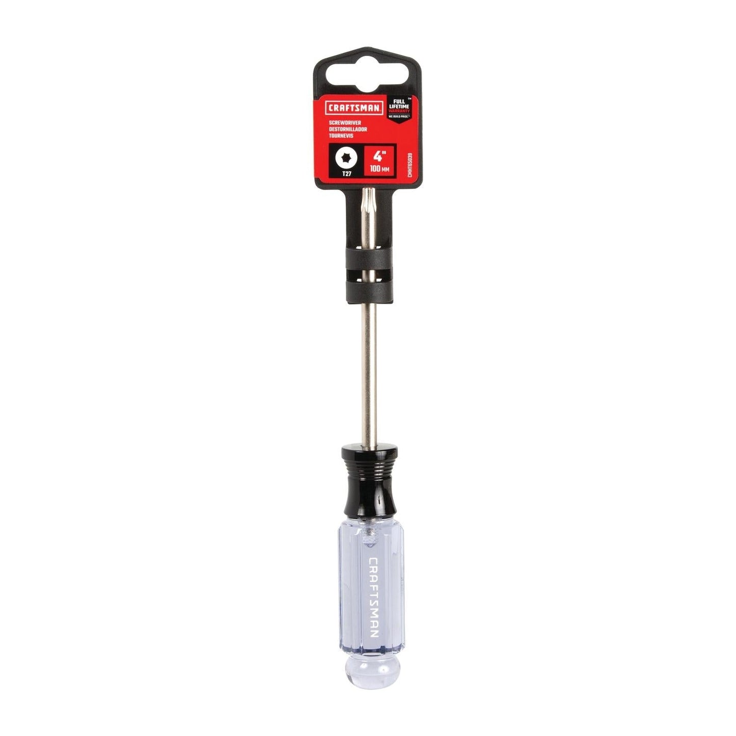 Craftsman T27 x 4 in. Torx Screwdriver - Durable and Comfortable