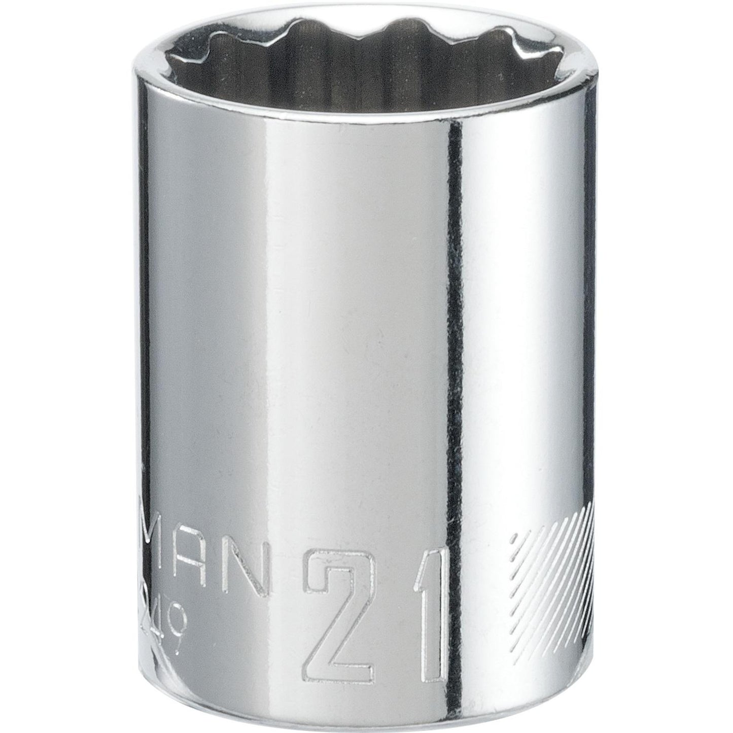 Craftsman 21mm 12-Point Shallow Socket, 1/2 in. Drive