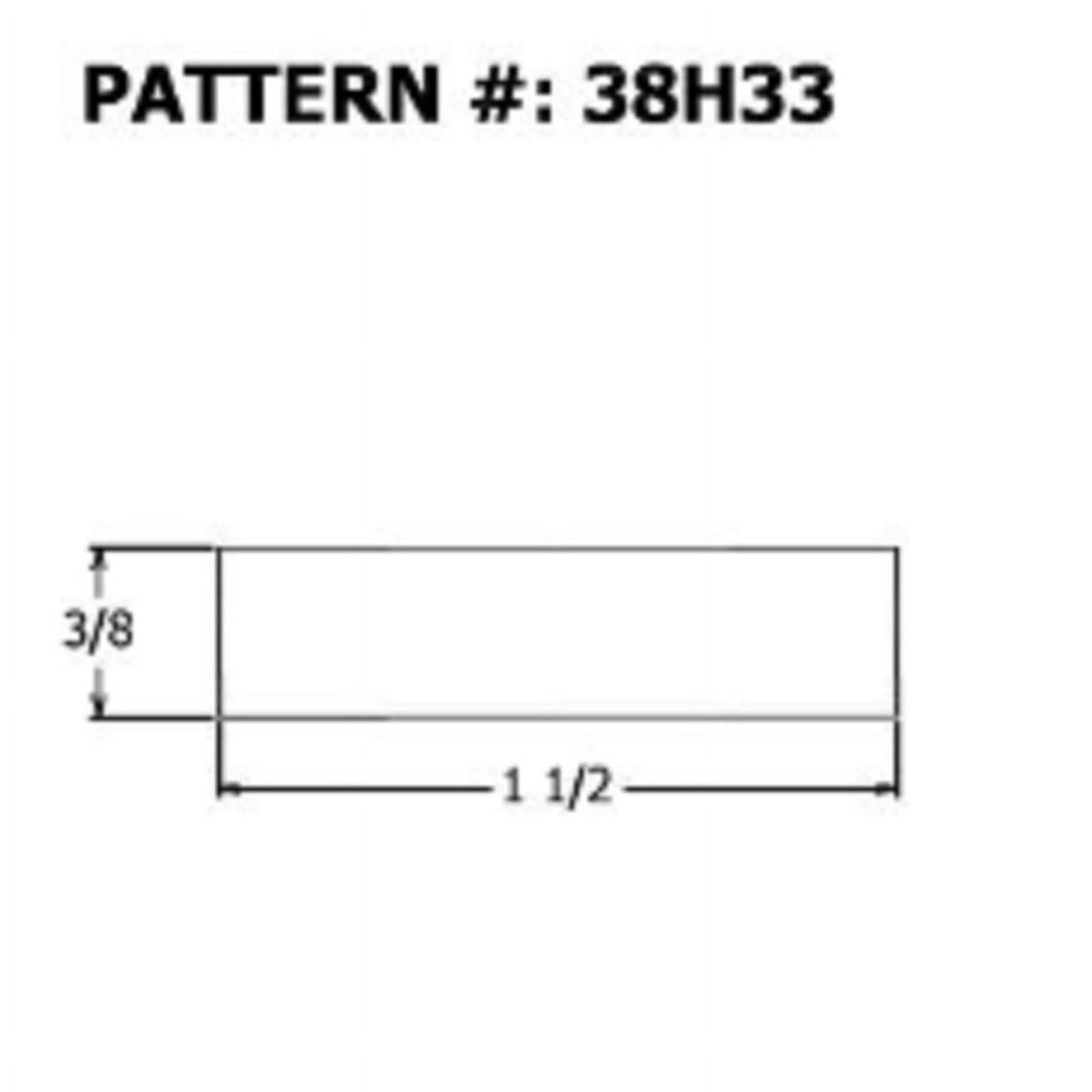 Alexandria Moulding 3/8 in. T x 2 in. W x 2 ft. L Pine Board