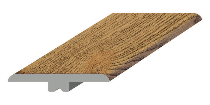 Bruce Forest Rain Calming Tea 0.375-in T x 2-in W x 94-in L Wood Veneer with Vinyl Core T-moulding