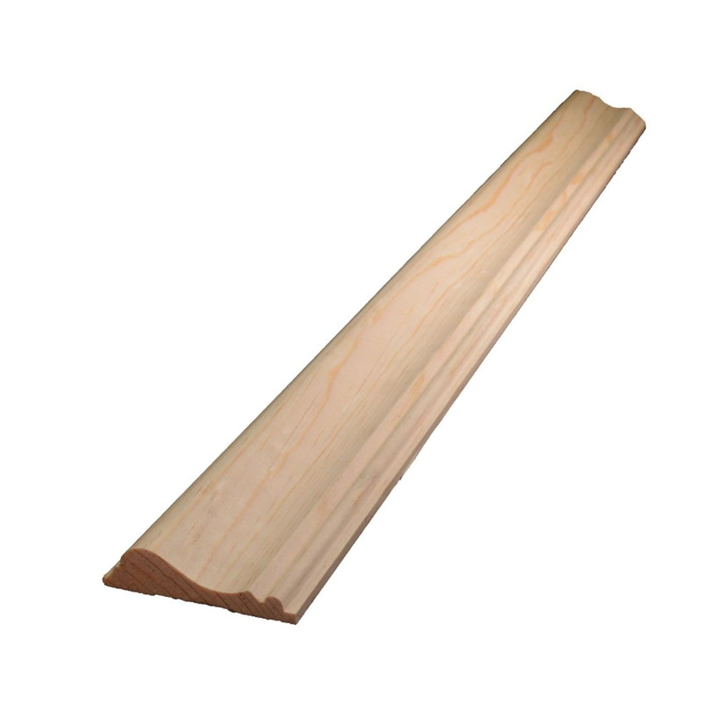 Alexandria Moulding 11/16 in. H x 8 ft. L Unfinished Natural Pine Chair Rail Molding