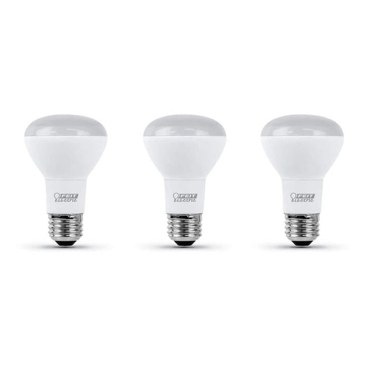 Feit Electric 45-Watt Equivalent R20 Dimmable CEC Title 24 Compliant LED ENERGY STAR 90+ CRI Flood Light Bulb, Soft White (3-Pack)