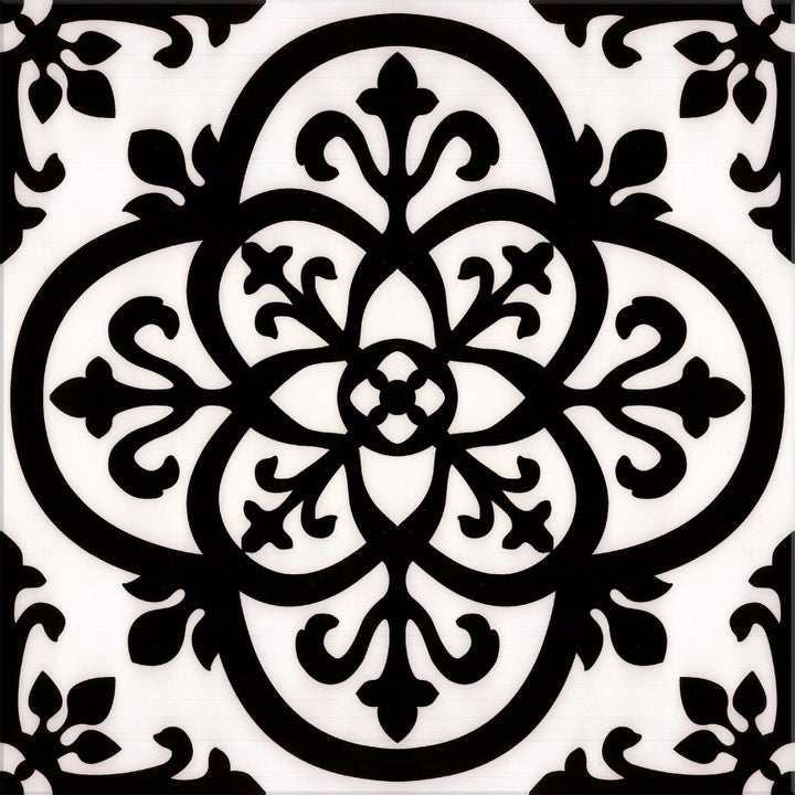 Lucida USA Light Florentine Multiple Colors/Finishes Patterned Look 12-mil x 12-in W x 12-in L Waterproof Peel and Stick Vinyl Tile Flooring (36-sq ft/ Carton)