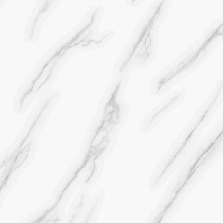 Lucida USA (Sample) PresCore Carrara Off-white Stone Look 12-mil Water Resistant Glue Down Vinyl Tile