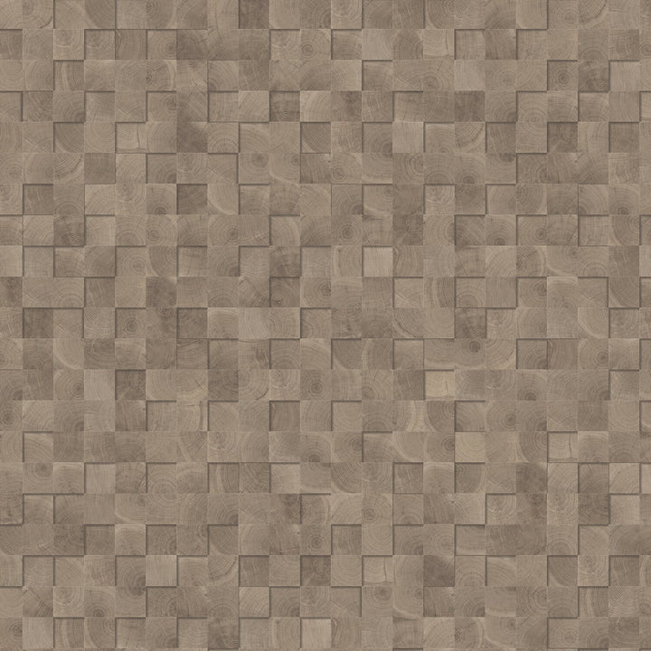 Lucida USA Oak Block Brown Patterned Look 28-mil x 12-in W x 24-in L Waterproof Glue Down Luxury Vinyl Tile Flooring (36-sq ft/ Carton)