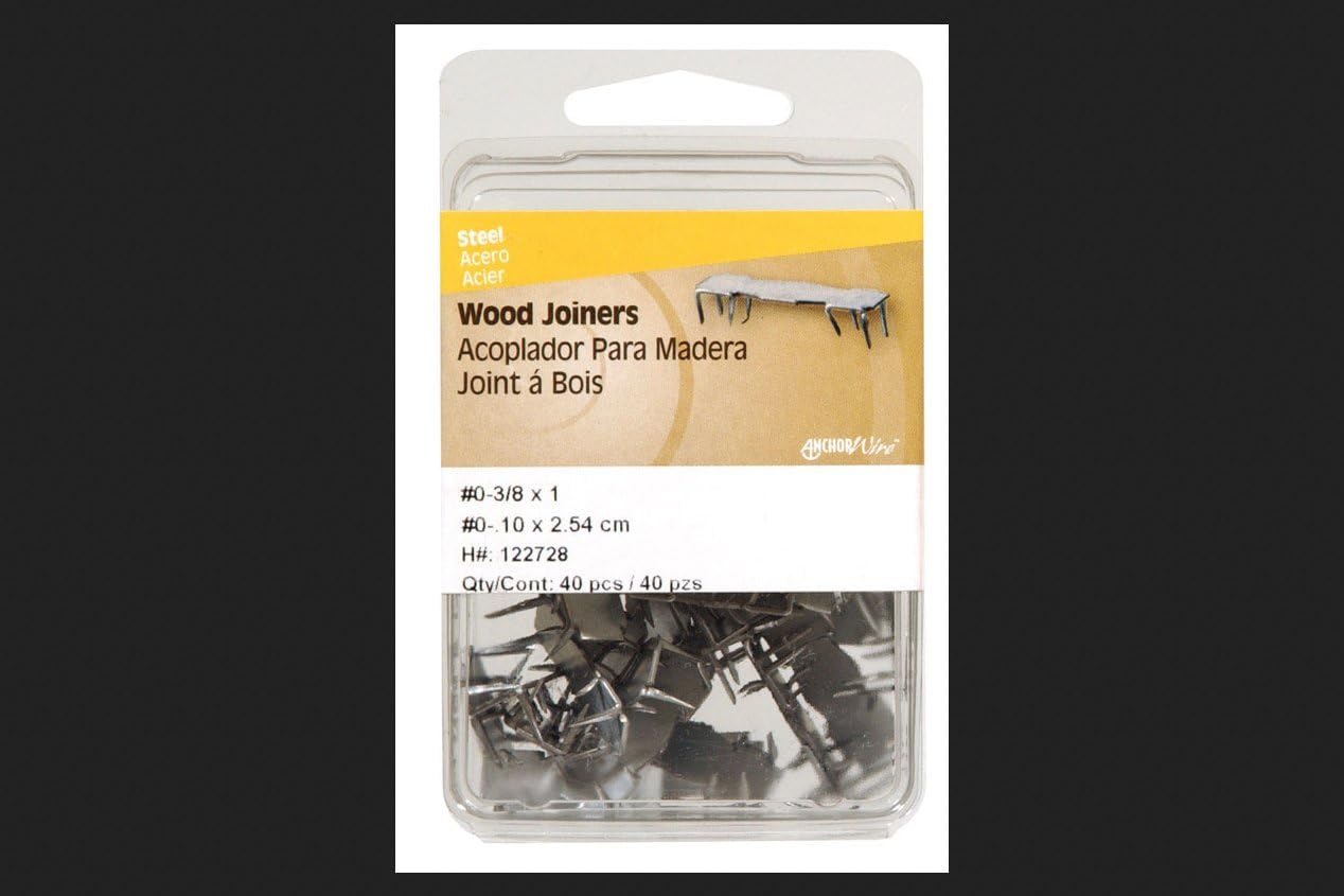 Hillman No. 2 1/2 in. Galvanized Steel Wood Joiner, 40-Pack