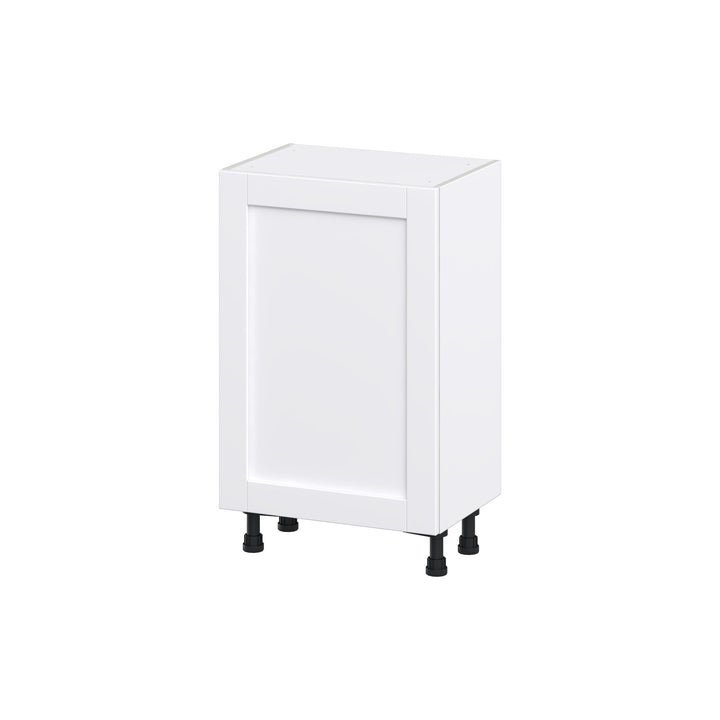 Hugo&Borg Rosemont 21-in W x 34.5-in H x 14-in D Glacier White Base Fully Assembled Cabinet (Flat Panel Shaker Door Style)
