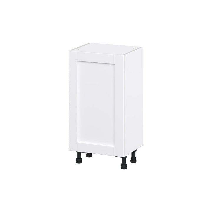 Hugo&Borg Rosemont 18-in W x 34.5-in H x 14-in D Glacier White 3-Drawers Base Fully Assembled Cabinet (Flat Panel Shaker Style)