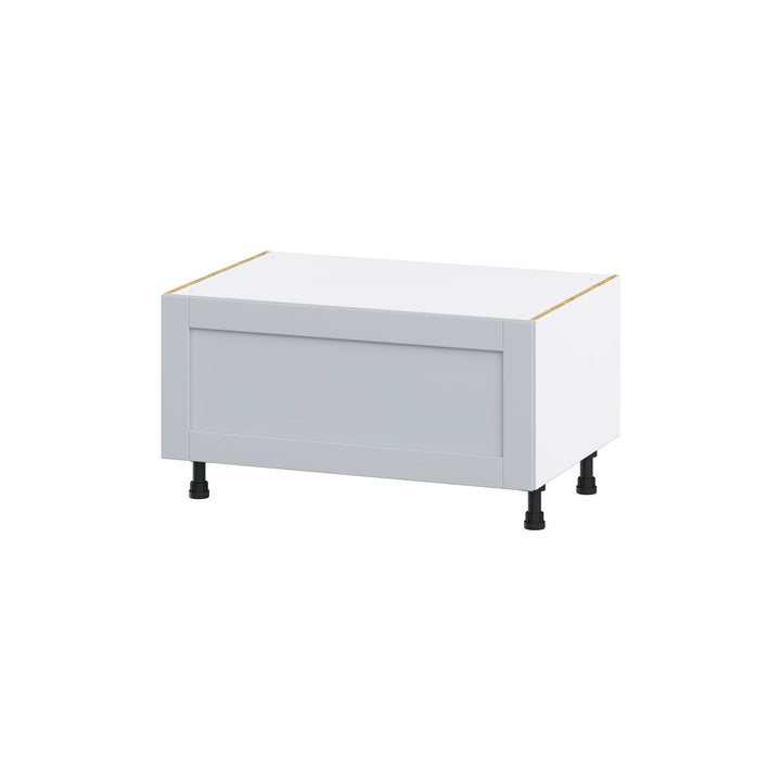 Hugo&Borg Charlesberg 36-in W x 19.5-in H x 24-in D Gray 1-Drawer Base Fully Assembled Cabinet