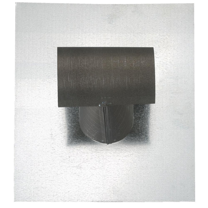 Gibraltar Building Products T-Top Vent Pipe Flashing, 7-in Opening, 18-in x 17-in Bonderized Steel