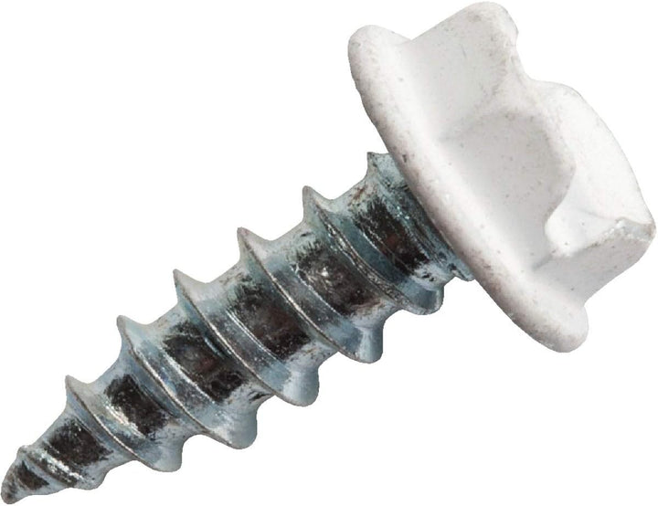 Scrooscoop #8 x 1/2 in Hex Head Self-Drilling Screws, #37 Leaf Green, 100/Bag