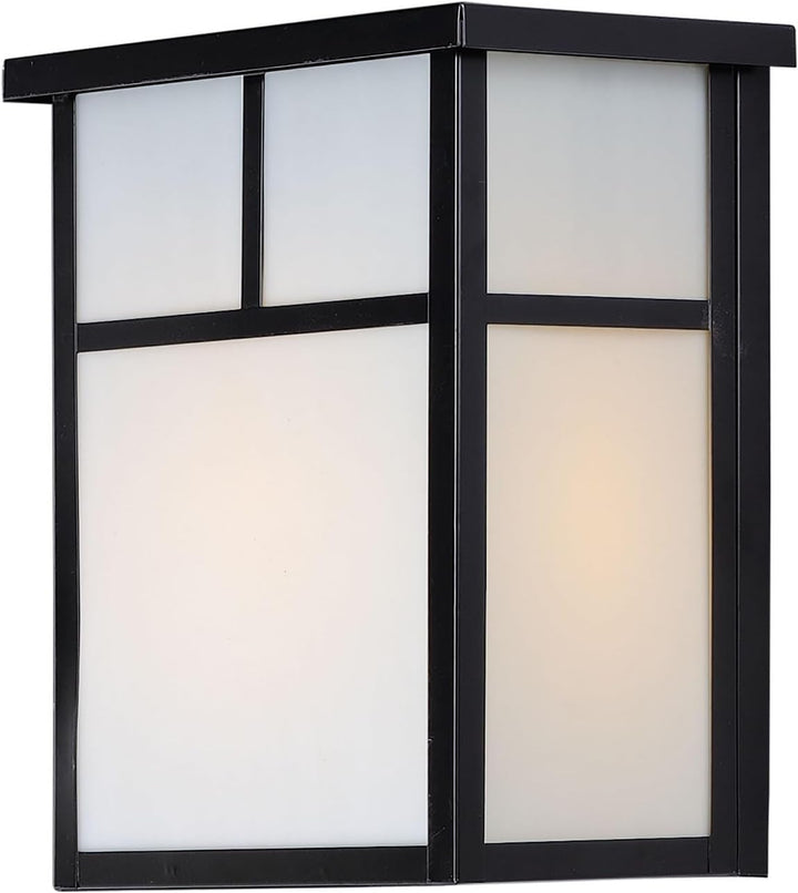 Maxim Lighting Coldwater 12-in H Black Outdoor Wall Light, Medium Base (E26), 2-Light