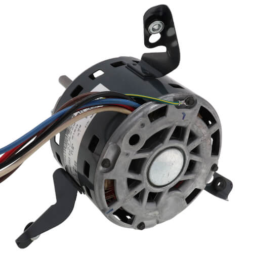 Nordyne 621710 blower motor - side view (Voltage: 115V; Horse Power: 1/3)