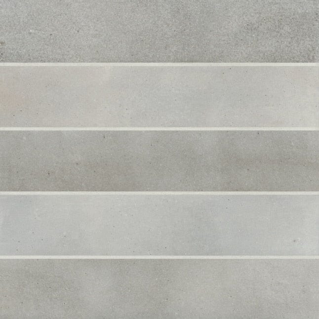Bedrosians Celine Greige 2-in x 12-in Matte Porcelain Subway Floor and Wall Tile (5.48-sq. ft/ Carton)